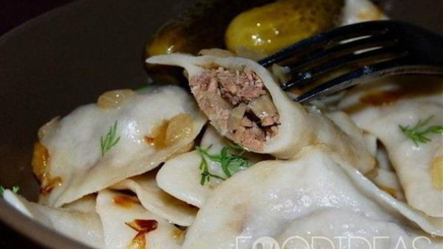 Рецепт вареников с мясом