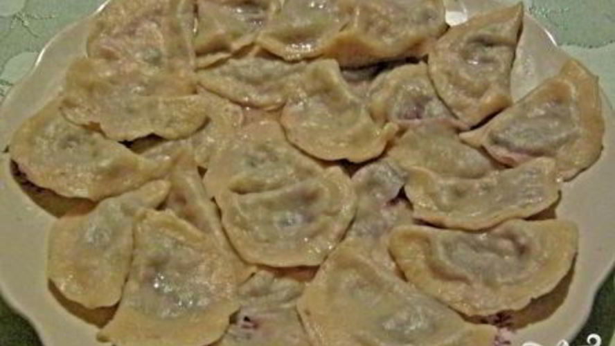 Рецепт вареников с пасленом