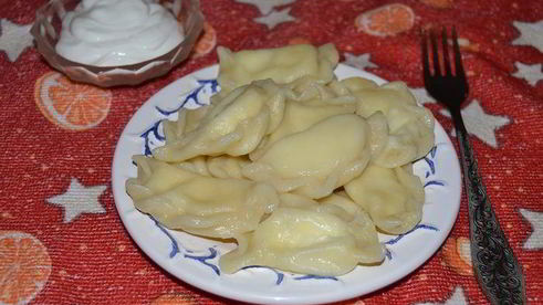 вареники с творогом