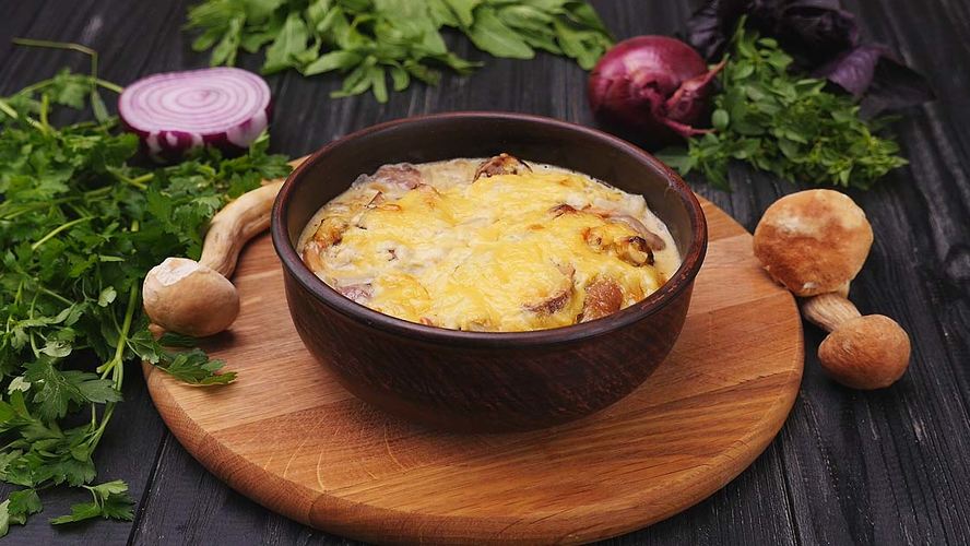 Рецепт грибного жаркого