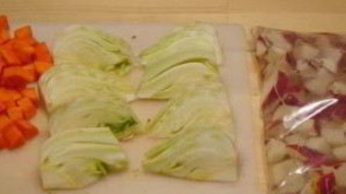 куриное жаркое с овощами