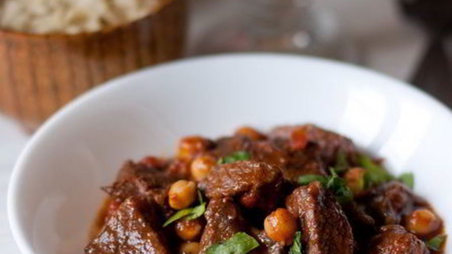 Рецепт жаркого из говядины с нутом