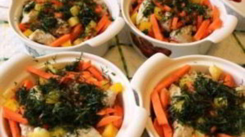 жаркое из индейки с картофелем