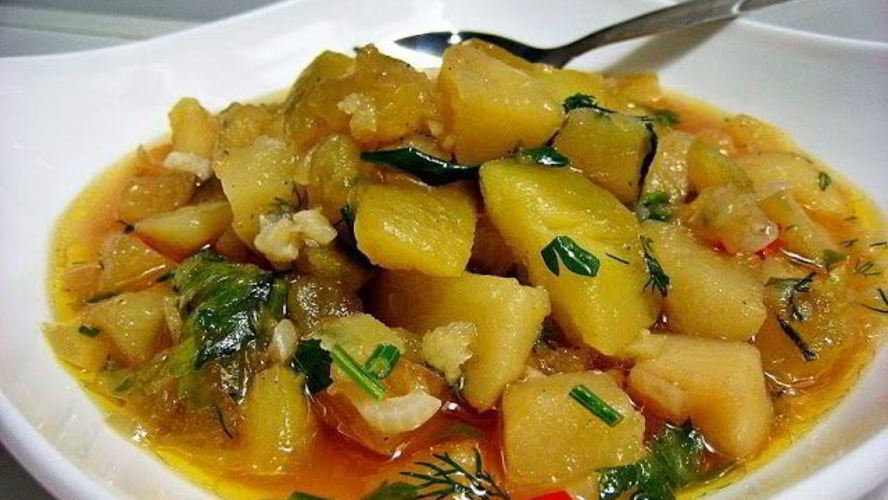 Рецепт жаркого из кабачков
