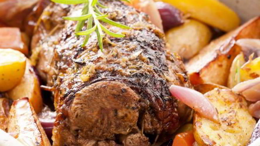 Рецепт жаркого из телятины с базиликом