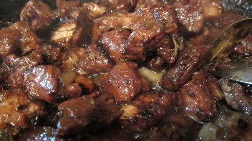 жаркое по-домашнему в гранатовом соусе