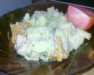 Жаркое с лисичками в мультиварке