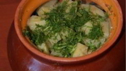 жаркое в горшочках в микроволновке