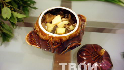 жаркое в горшочках