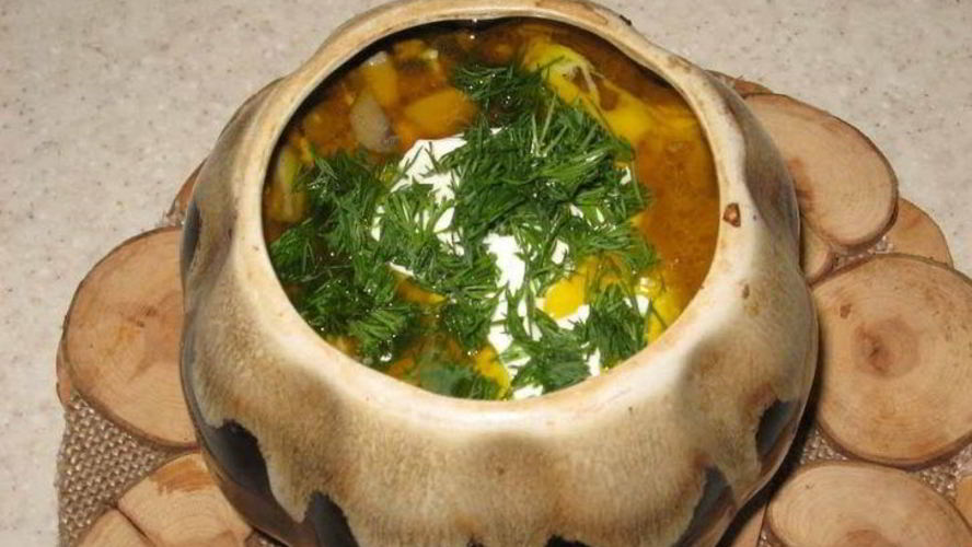 Рецепт жаркого в горшочке в духовке со свининой