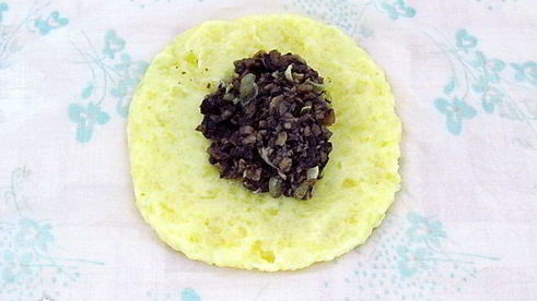 картофельные зразы с грибами