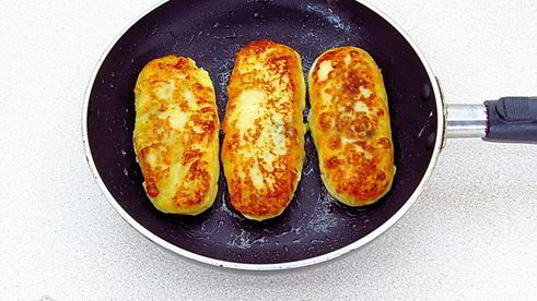 картофельные зразы с грибами