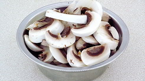 картофельные зразы с грибами