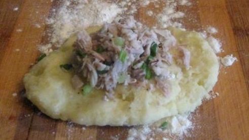 картофельные зразы с мясом