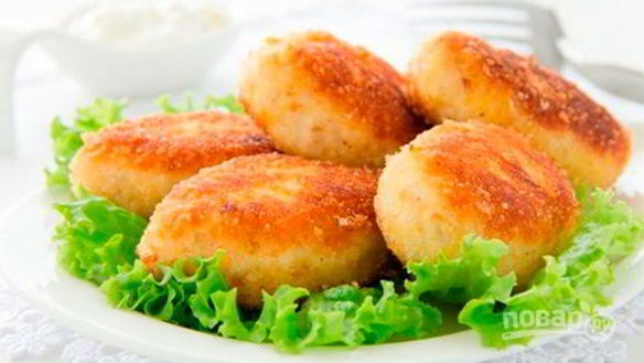 Рецепт Куриных зраз с пикантной начинкой