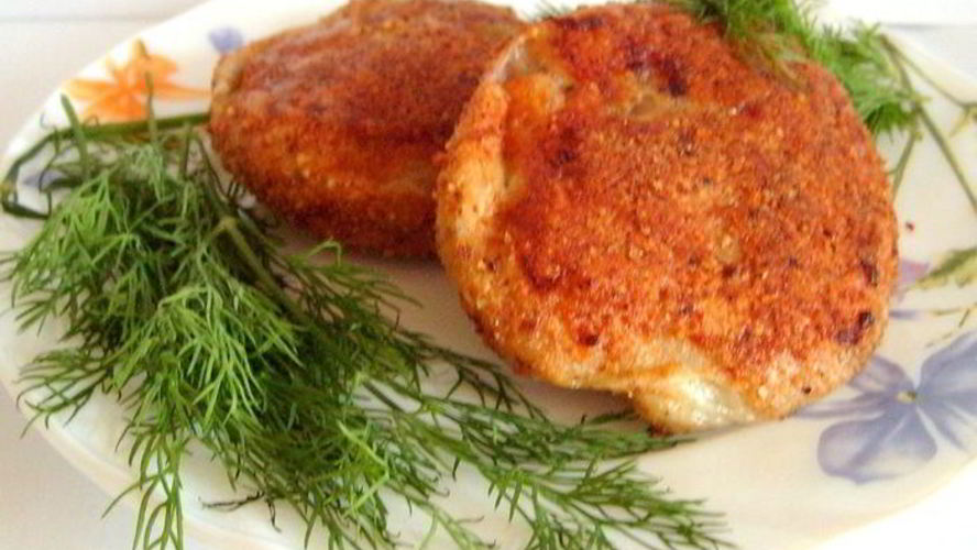 Рецепт рыбных зраз с креветками