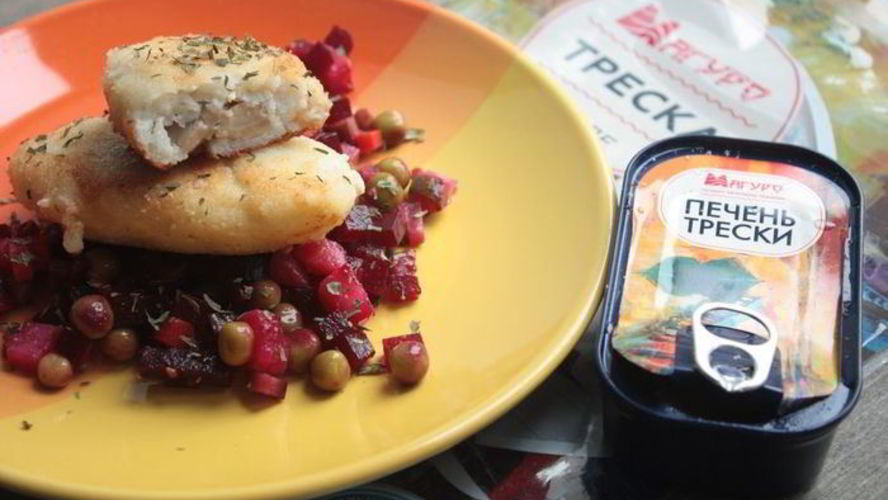 Рецепт рыбных зраз с печенью трески