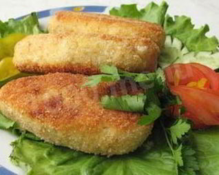 Зразы картофельные с мясным фаршем