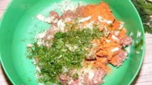 зразы с мясом и грибами