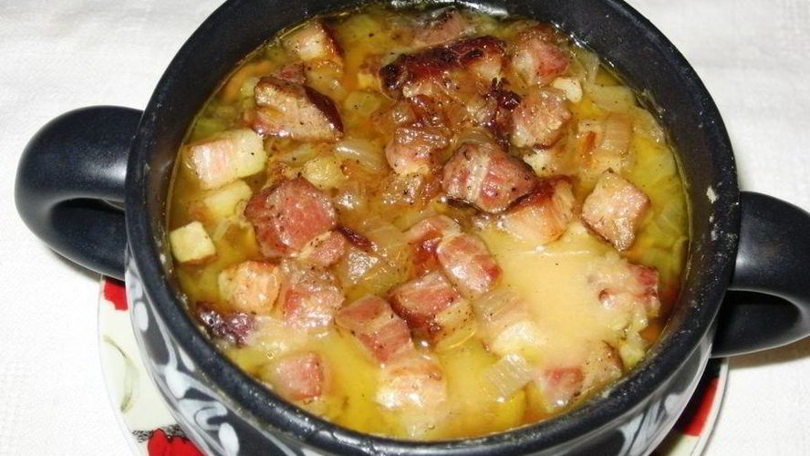 Рецепт гороховой каши в духовке