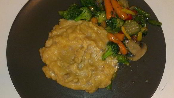 Рецепт Гороховой каши в скороварке