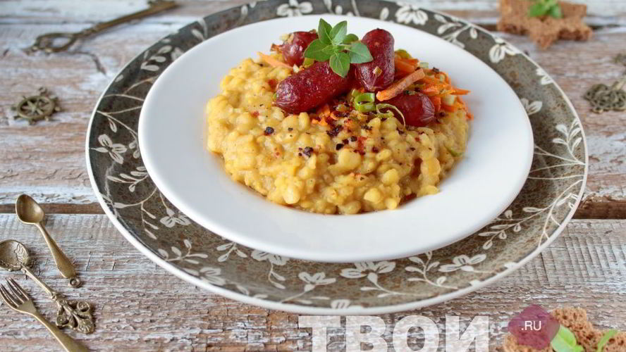 Рецепт гороховой каши