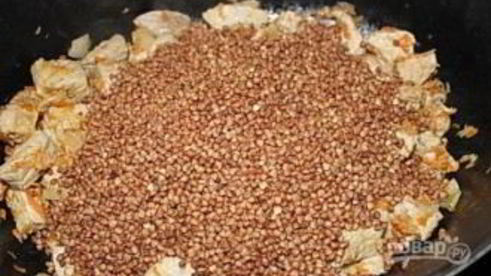 гречка по-купечески томленая со свининой