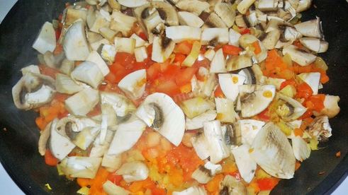 гречка с грибами в микроволновке