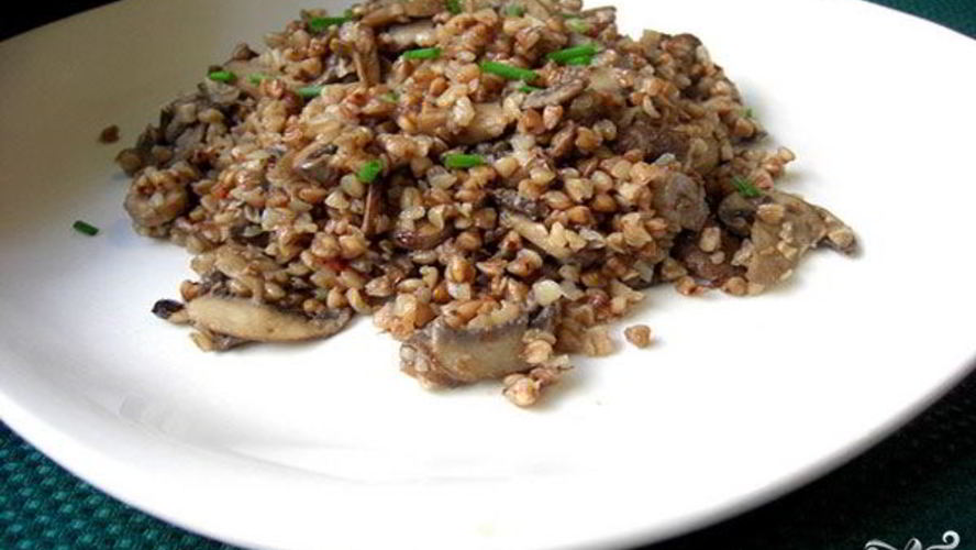 Рецепт гречки с грибами в мультиварке