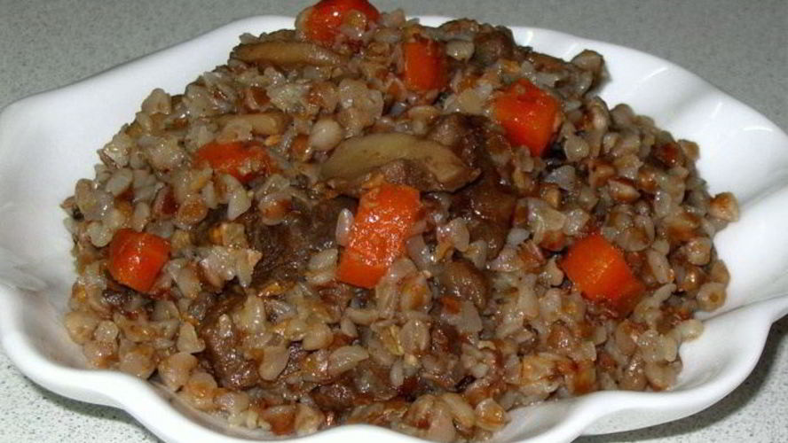 Рецепт гречки с грибами