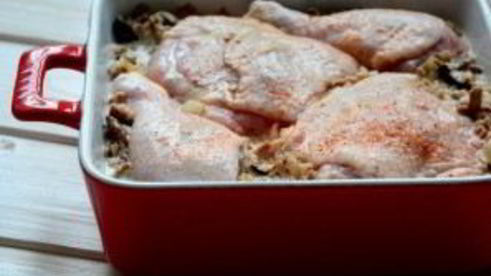 гречка с курицей