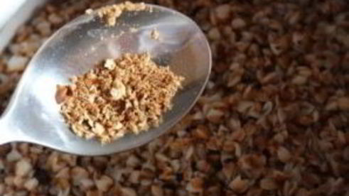 гречка с лисичками и луком