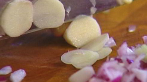 гречка с овощами, козьим сыром и белым вином