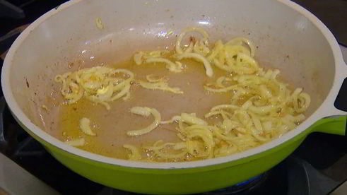 гречка с перепелиными яйцами и овечьим сыром