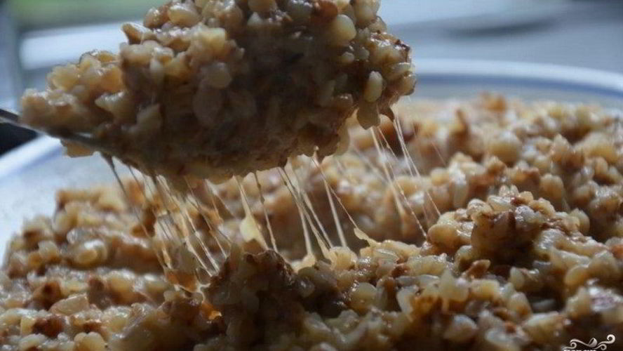 Рецепт гречки с сыром