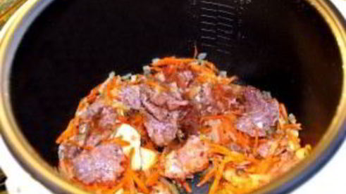 гречка с тушенкой в мультиварке