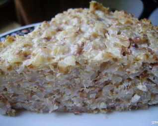 Гречка с творогом