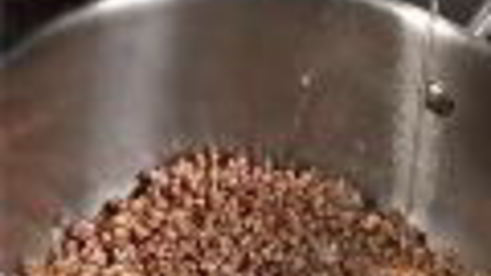 гречневая каша с лососем и оливковым маслом