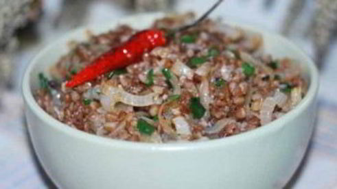 гречневая каша с овощами