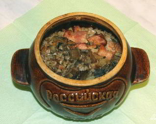 Гречневая каша в горшочке