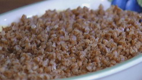 гречневая каша, запеченная с творогом