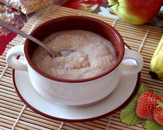 Каша из льняного семени