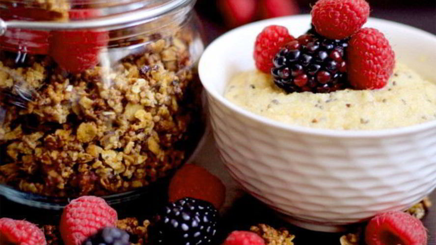 Рецепт каши из овсяных отрубей с семенами чиа