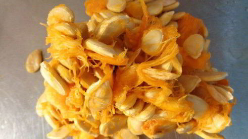 каша в тыковке веселый хэллоуин