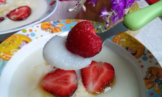 Манная каша на молоке