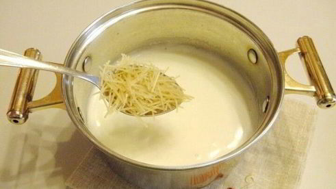 молочная каша с вермишелью