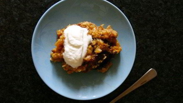 Рецепт Морковной каши из злаковых хлопьев черносливом