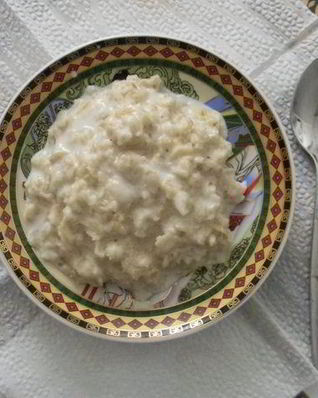 Овсяная каша на молоке