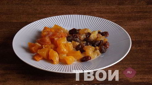 овсяная каша с сухофруктами