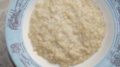 пшеничная каша на молоке